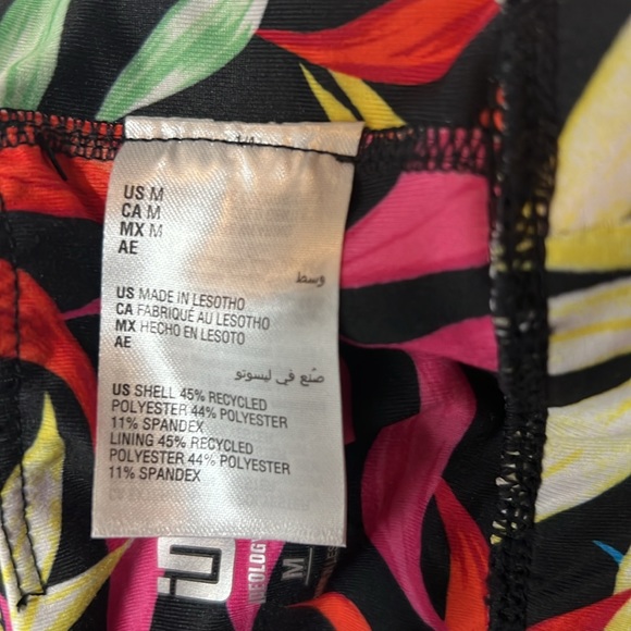 Id Ideology Women's Fern Low Impact Sports Bra, Fern Black, Large - Picture 10 of 10